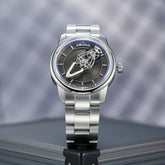 Cool Black Spaceship Dial Watches for Men - 42MM Automatic Dress Watches of the OBLVLO JM Space